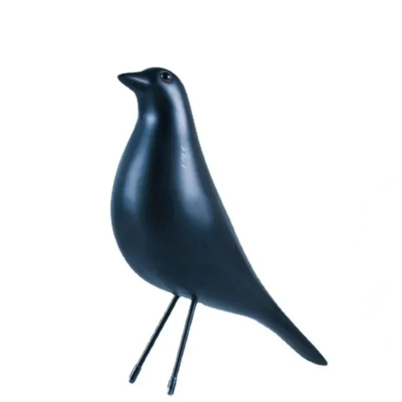 Lebendiges Vogelhaus-Dekoornament aus Kunstharz