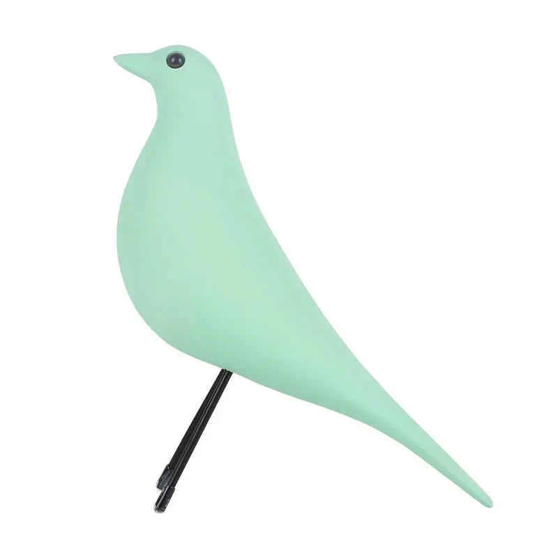 Lebendiges Vogelhaus-Dekoornament aus Kunstharz