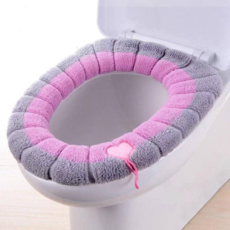 Toilet Seat Cushion with Handle for Enhanced Comfort