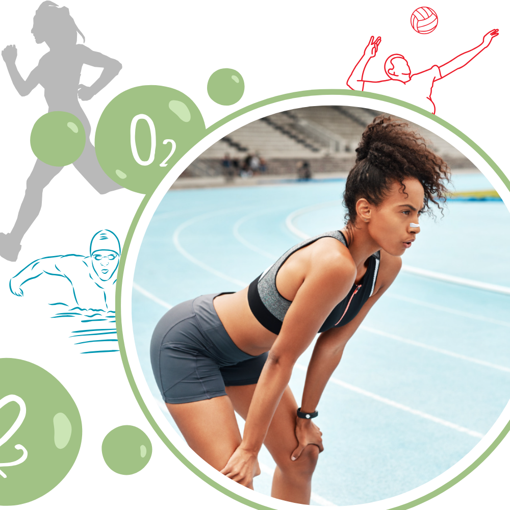 Breathing relief for restful sleep and enhanced performance