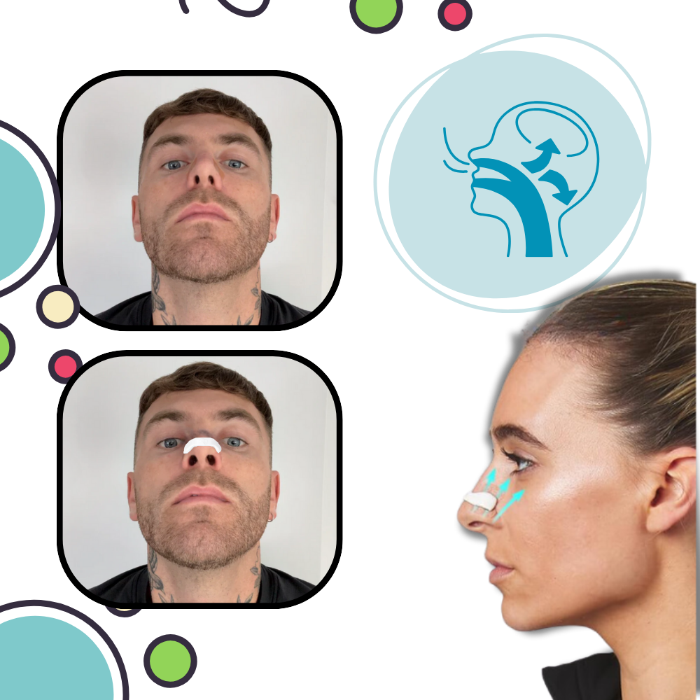 Breathing relief for restful sleep and enhanced performance
