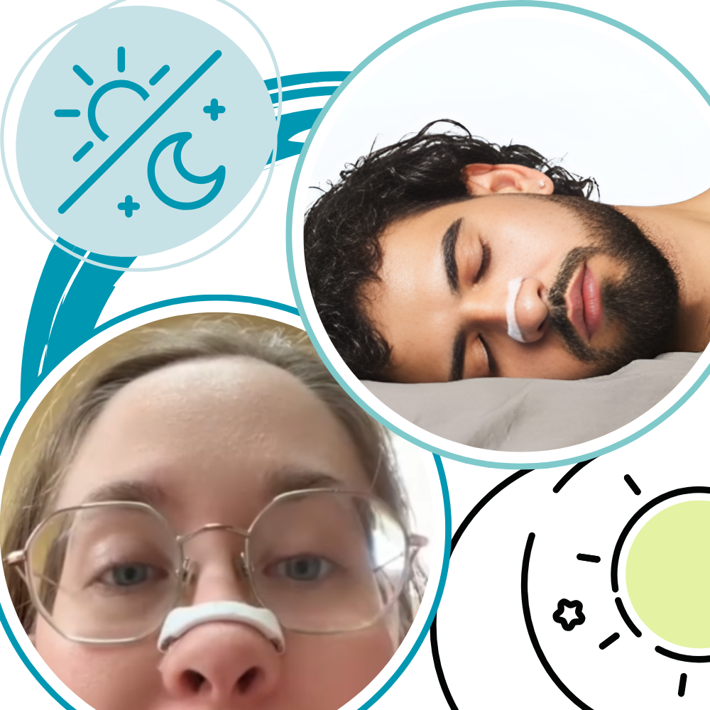 Breathing relief for restful sleep and enhanced performance