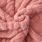 Wärmespender - Flauschige Reise-Decke aus Fleece