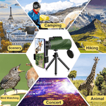 AussichtsGenie | 600x Kompaktes Teleskop mit Ultra-Zoom | Leicht, HD-Optik und Ideal für Outdoor-Aktivitäten