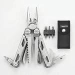 Folding Multi-Tool with Pliers and Screwdriver Attachments, Compact