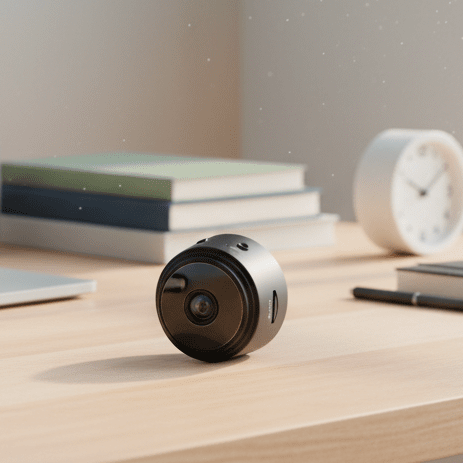High-Definition Security Camera – Night Vision and Remote Control App