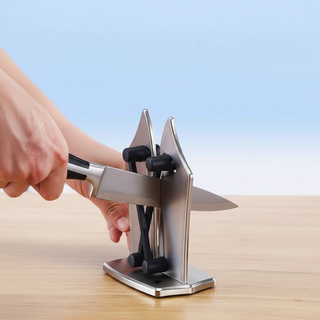Effortless Blade Maintenance with Precision Kitchen Knife Sharpener