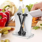 Effortless Blade Maintenance with Precision Kitchen Knife Sharpener