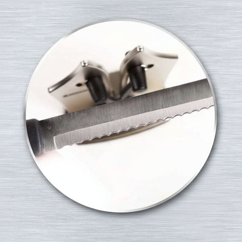Effortless Blade Maintenance with Precision Kitchen Knife Sharpener