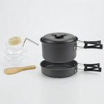 Compact Camping Cookware Set for Everyone - Unisex Design