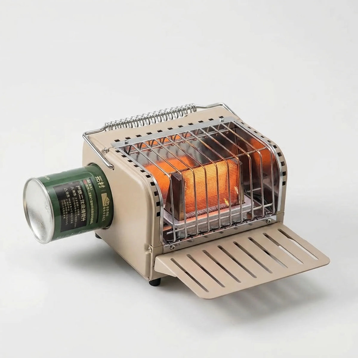 Outdoor Camping and Fishing Portable Gas Heater with Cassette Design