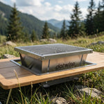 Collapsible Outdoor Barbecue Grill for Convenient Cooking