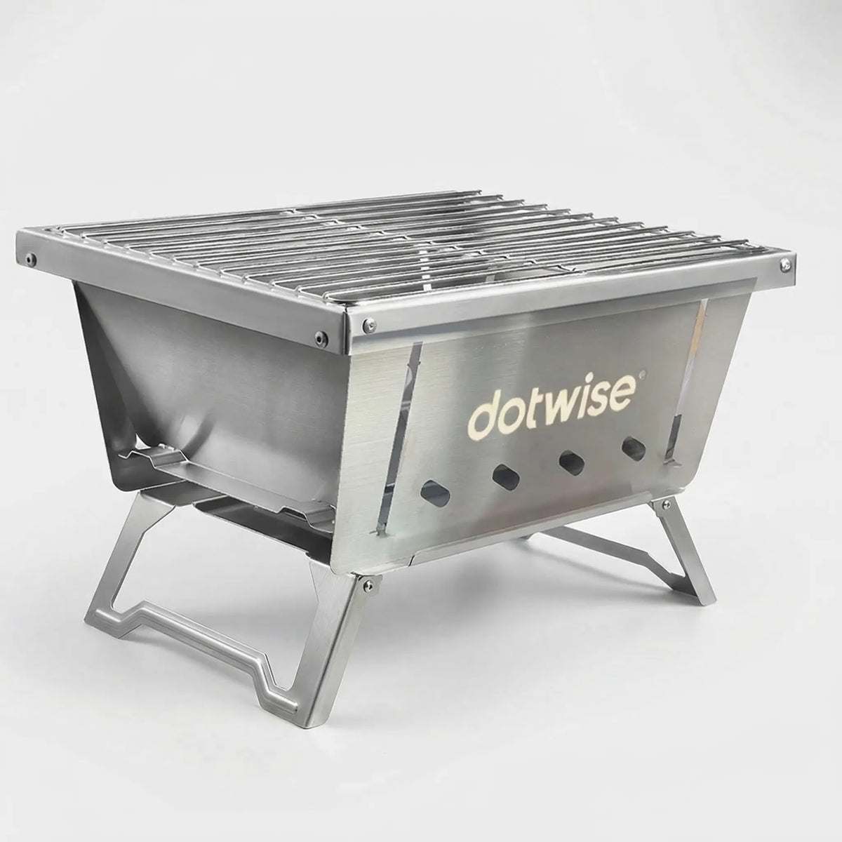 Collapsible Outdoor Barbecue Grill for Convenient Cooking