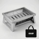 Collapsible Outdoor Barbecue Grill for Convenient Cooking