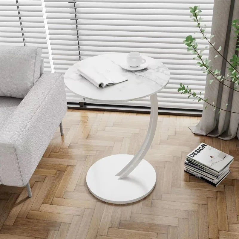 Small Space Round Side Table - Sturdy Construction