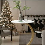 Small Space Round Side Table - Sturdy Construction