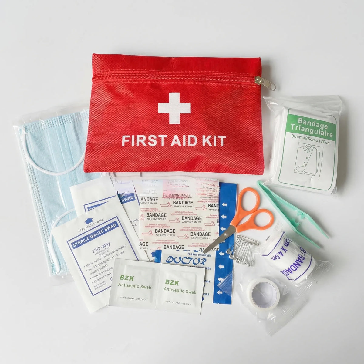 Compact Tactical First Aid Bag for All Genders