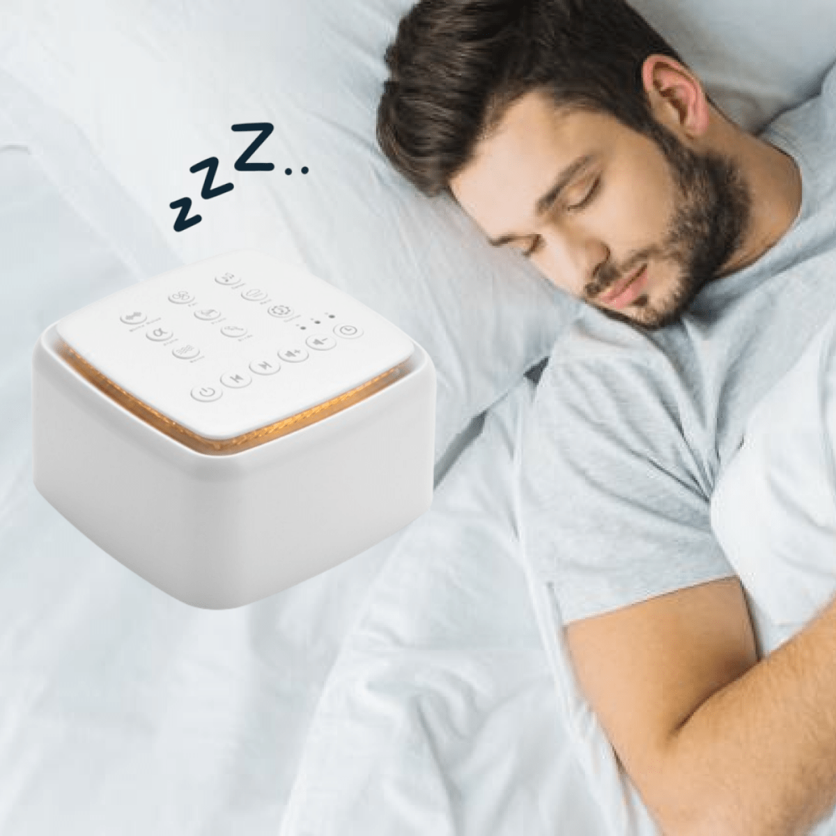 Sleep Sound Machine for Deep Relaxation – Unisex White Noise Device