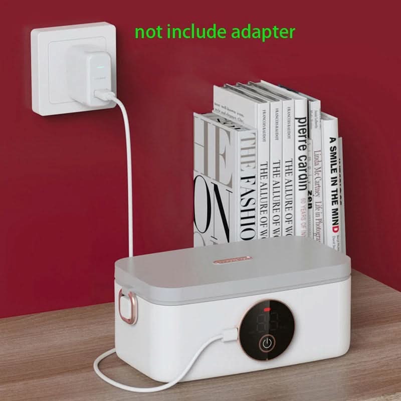 Portable Electric Lunch Box with Battery-Powered Heating
