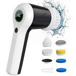 Electric Spin Scrubber for Home Cleaning - Cordless with 6 Attachments