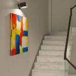 LED Wall Light with Cordless Design and Adjustable Rotation