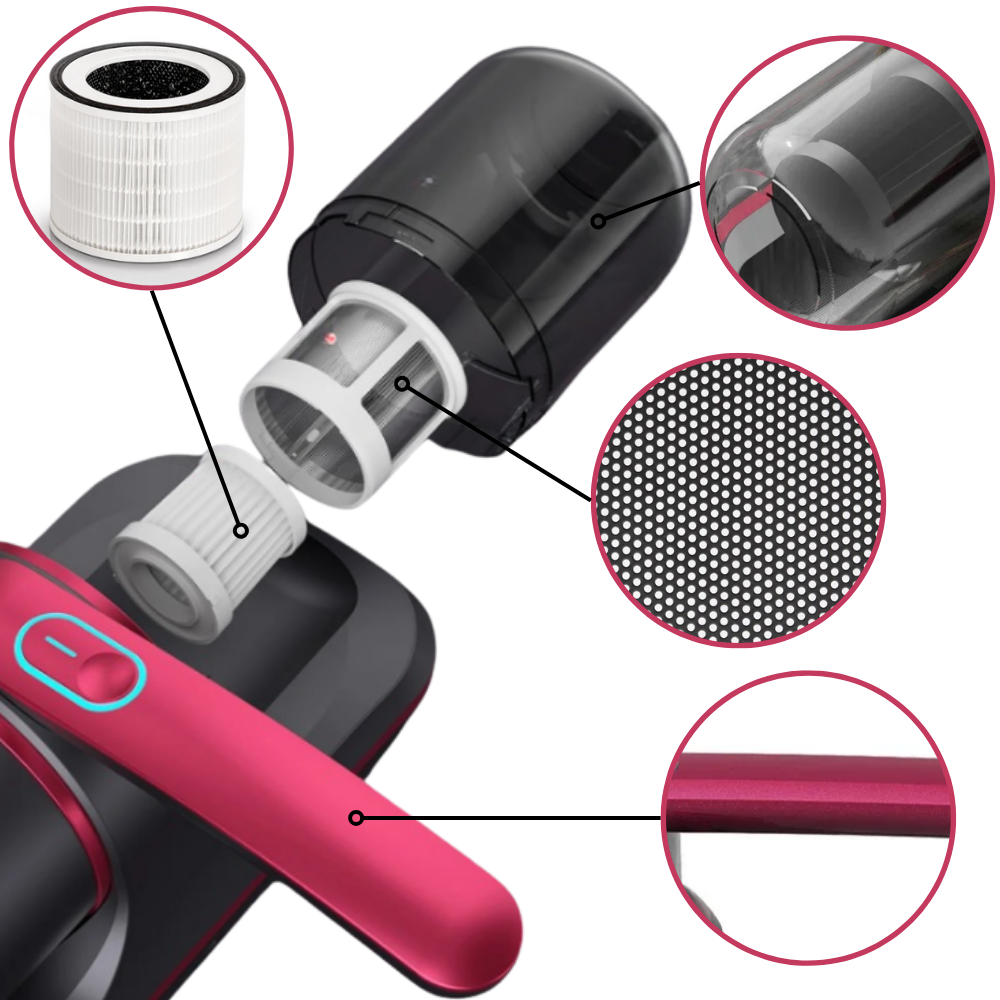 Cordless Vacuum Cleaner with UV-C Disinfection Power