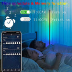 Intelligente LED-Eckstehlampe mit Fernbedienung – Farbwechselnd