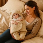 Schlafanzug und Decke für Babys mit Bärenmotiv