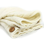 Soft Knit Swaddle Blanket for Babies - Comfortable Infant Wrap