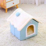 Soft and Secure Pet Cave Bed for Dogs and Cats