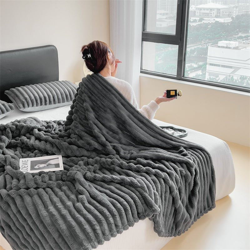 WohlfühlDecke - Premium Fleecedecke für optimale Wärme