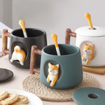 Kreative Cartoon Keramik Tasse für Kaffee und Tee – Süßer 3D Becher
