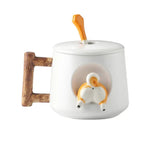 Kreative Cartoon Keramik Tasse für Kaffee und Tee – Süßer 3D Becher