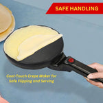 Elektrischer Crêpe Maker – 20 cm, antihaftbeschichtet