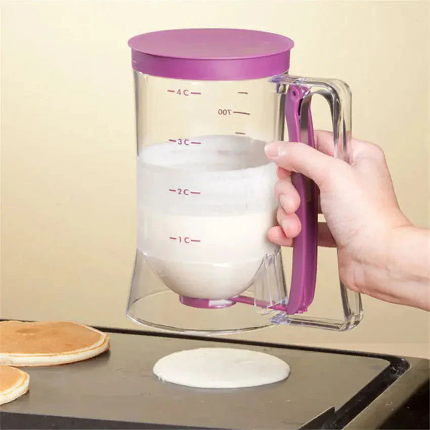 Küchenhelfer für Cupcake- und Pfannkuchen-Teigmischung mit Cream Dispenser