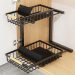 FlexiStow - Höhenverstellbarer Stahl Organizer für Schränke