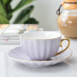 Kreative Tasse mit Untertasse aus Porzellan – Niedliches Design