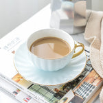 Kreative Tasse mit Untertasse aus Porzellan – Niedliches Design