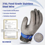 High-quality stainless steel cut-resistant glove