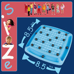 Magnetisches Strategiespiel mit 20 schwarzen Kugeln