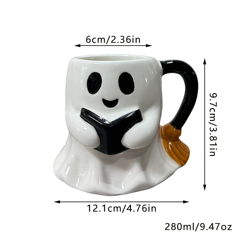 Geisterzauber | Halloween-Tasse mit fröhlichem Gespenst
