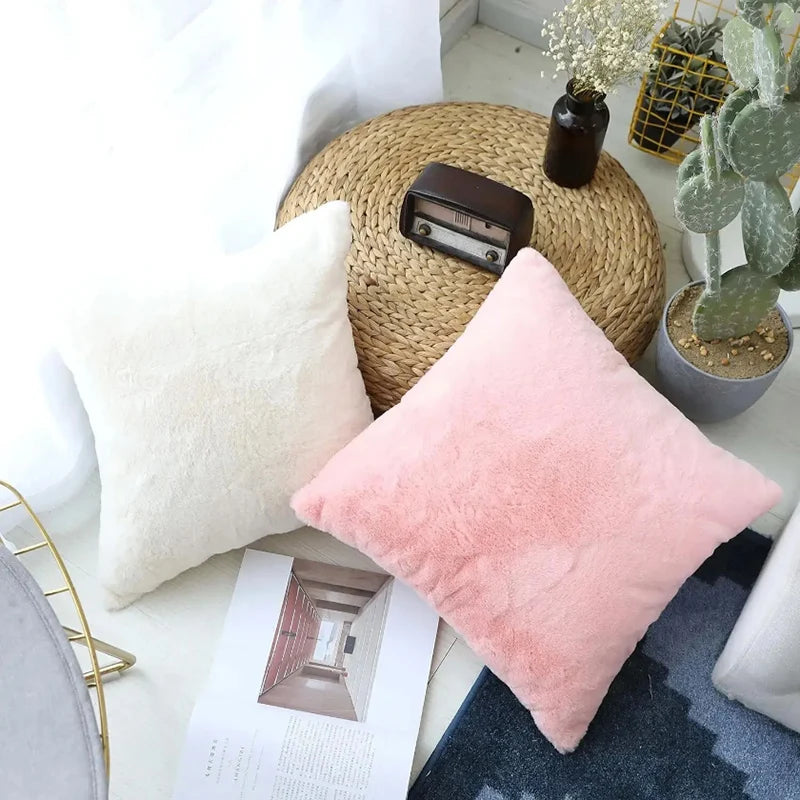 Luxurious Faux Fur Cushion Cover | 45×45 cm
