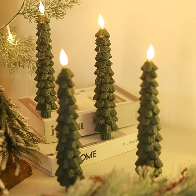 Flammenlose LED-Kerzen mit Fernbedienung – Realistisches 3D-Flackermodell