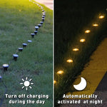 Sonnenstrahl Solar LED Außenleuchten | 15/30 LEDs | 8 Lichtmodi | IP65 Wetterfest