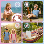 Flexibler und robuster Rahmen für Kinder Sonnenbrille