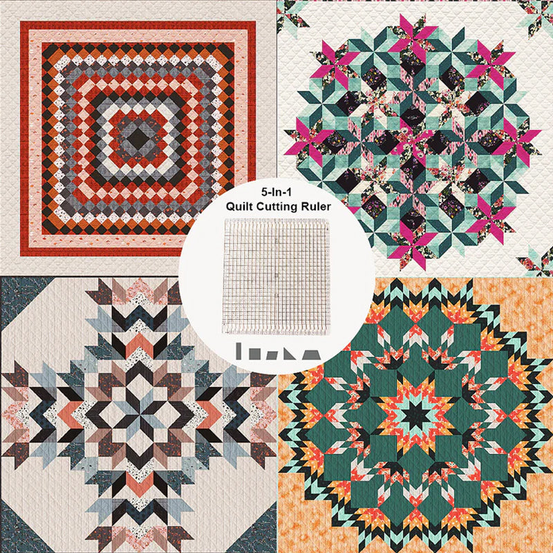 Multifunktionale Patchwork-Lineal – Schnelles und Präzises Zuschneiden