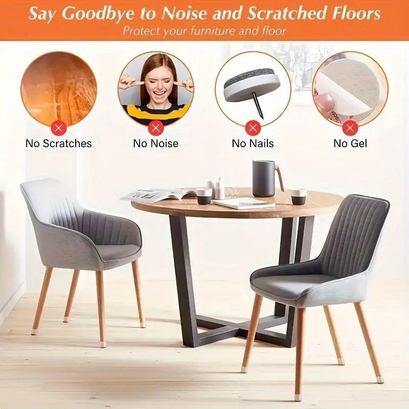 SilentGuard – Gentle Chair Glides for Scratch-Free Floors