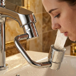 Drehbarer Wasserhahnaufsatz mit 1080° Beweglichkeit und zwei Sprühmodi