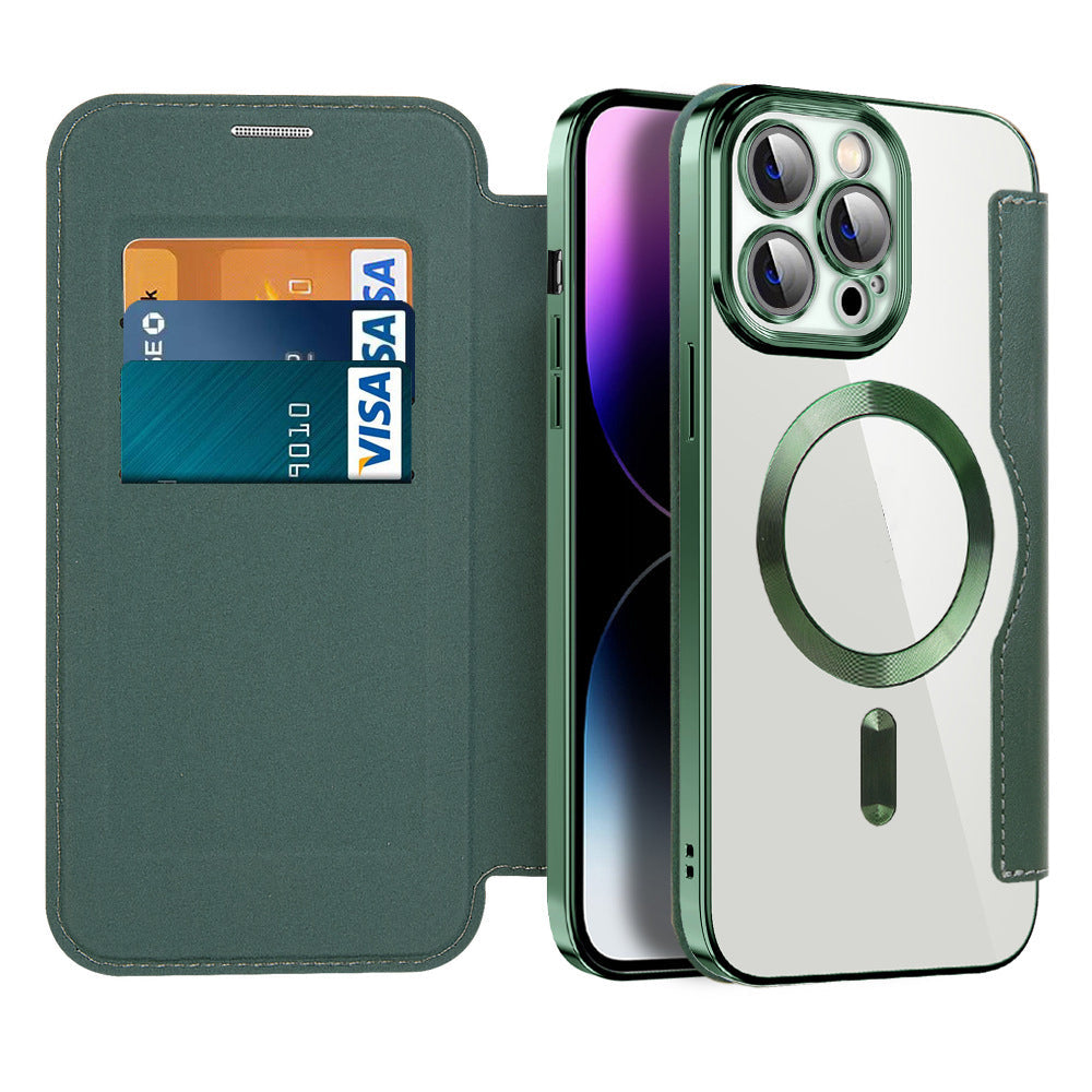 Elegant Magnetic Phone Case for iPhone 11-14