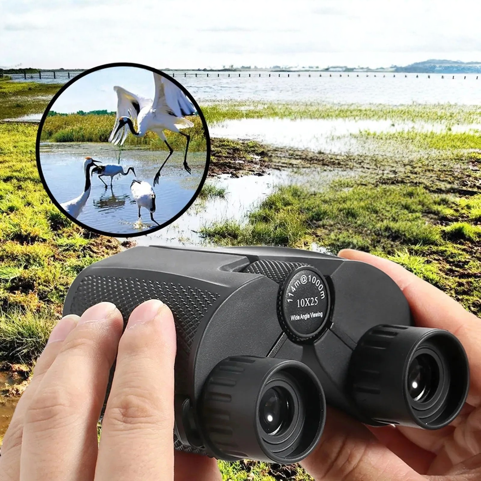 VentureView – Kompaktes 10x Fernglas für Naturentdecker